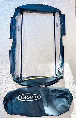 Graco Pack N Play Playpen Clip On Mesh Bassinet Insert & Poles CURVED • $51