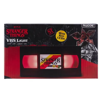 $47.95 • Buy Paladone Stranger Things VHS Tape Logo Light
