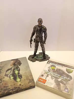 Tom Clancy's Splinter Cell: Blacklist Freedom Edition Statue Game And Steel Case • $50