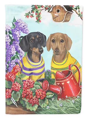 Dachshund Blooms Flag Garden Size PPP3080GF • $16.99