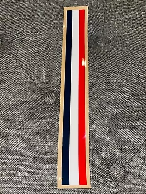 *MINI* Football Helmet Stripe Decal Dallas Cowboys THROWBACK RED WHITE BLUE • $10