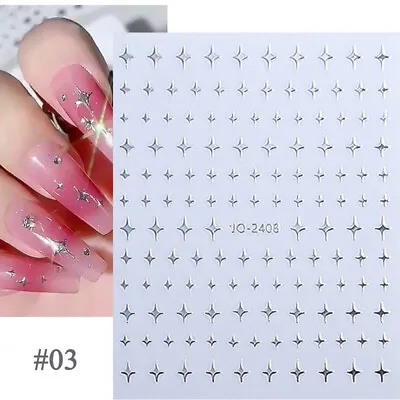 3D Nail Sticker Red Heart Nail Art Stickers Adhesive Nails Tip Nail Decorations • $0.99