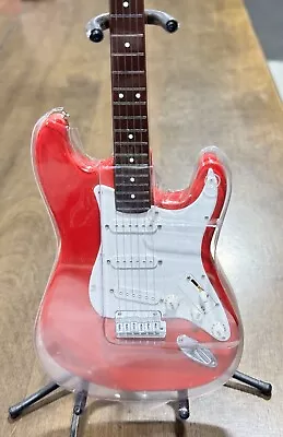 GMP 1/3 Scale Red Metal Stratocaster Model/Collectable. Stand And Wall Hanger. • $20