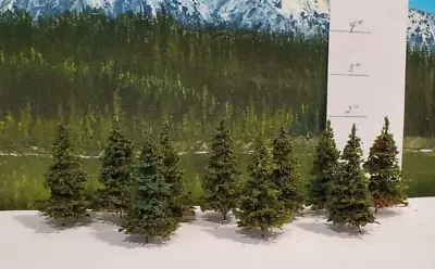 MOOSE CREEK TREES - Fir / Pine Trees (2  X 10 Trees) Model Trains HO N Z Scale • $9.49
