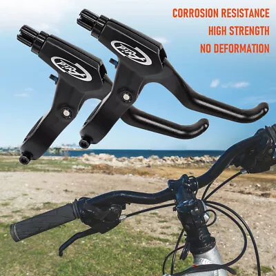 1 Pair Fr5 BLACK Brake Levers Set V-Brake Disc Mountain Hybrid Bicycle Bike Pair • $12.99