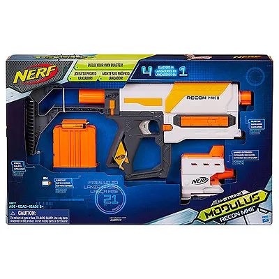 Nerf Modulus Recon MKII Dart Blaster N-Strike Kids Toy 4 In 1  Present Gun Gift • $89.95