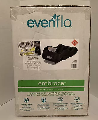 $39.99 • Buy NEW Evenflo Embrace Infant Car Seat Base - Black (32131400; 32131400C)