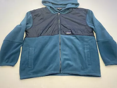 Patagonia Performance Better Sweater Fleece Hoodie Jacket Adult XXL Blue • $115