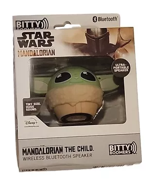 Bitty Boomers Wireless Bluetooth Speaker The Child Mandalorian Star Wars New • £22.16