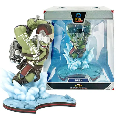 Quantum Mechanix Q-Fig Max Marvel Thor Ragnarok Hulk Collectible Figure Diorama • £15.99