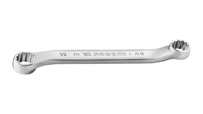 Facom 56A.7/16X1/2 10° Offset Short Double Ended Ring Spanner 7/16  X 1/2  AF • £16.99