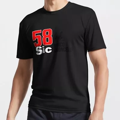 Marco Simoncelli 58 Active T-shirt • $22.99