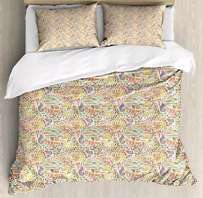 Feminine Waves Duvet Cover Set Twin Queen King Sizes With Pillow Shams • $69.99