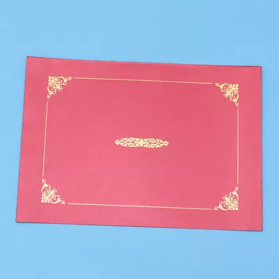 10 Pcs Diploma Cover Certificate Holder Marriage License Paper Prize • £21.28