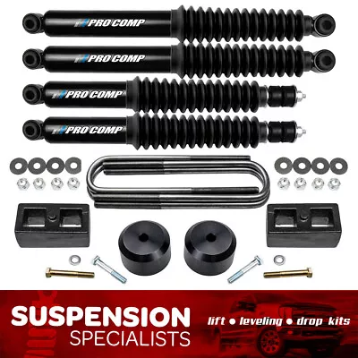 $604.31 • Buy 2  Full Lift Kit W/ Pro Comp Shocks For 2011-2018 Ford F250 Super Duty 4X4