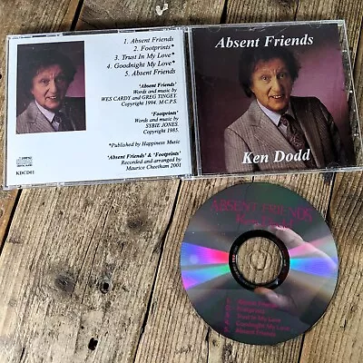 Ken Dodd – Absent Friends (CD EP 2001) Rare Vintage Vocal Pop • £6.95