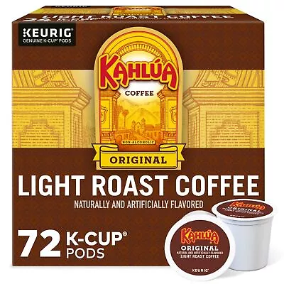 Kahlua Coffee Original Keurig K-Cups Light Roast 72 Count • $39.99