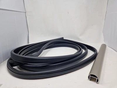 £4 • Buy Aluminium Handrail 42mm Diameter Stainless Effect 6 Metre  (not Stainless Steel)