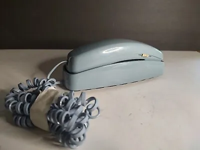Vintage Collector Blue AT&T Phone Push Button Wall/Desk W/Cord 1989 Untested • $15.50