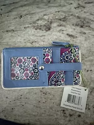 Vera Bradley NTW Card Keeper Boysenberry Boysenberry • $5