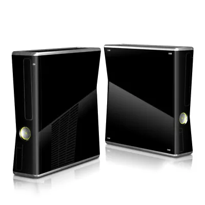Xbox 360 S Console Skin - Solid State Black - DecalGirl Decal • $24.99