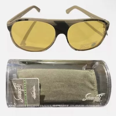 Vintage Serengeti Aviator Sunglasses Shades Series 5124m New W/ Case And Tags • $125