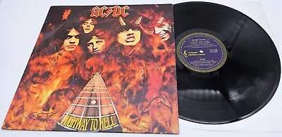 AC/DC Highway To Hell 1979 Australian 1st Pressing Blue Label Vinyl LP Record EX • $899.10