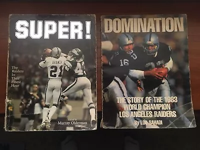 Super! 81 Oakland Raiders: Olderman-domination La Raiders: Sahadi Paperback Book • $19.99