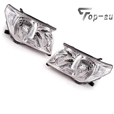 LH RH Headlights Pair For Toyota Landcruiser 200 Series UJZ200/VDJ200 2007-2011 • $476.55