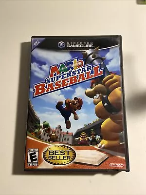 Mario Superstar Baseball Complete (Nintendo GameCube 2005) Complete CIB • $69.99