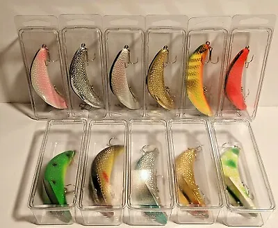 Vintage  Fishback 6  Fishing Lure-Various Colors-Eddie Pope/Luhr-Jensen • $10