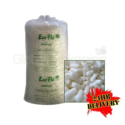 15 Cubic Ft Bag Of ECOFLO Biodegradale Loose Fill OFFER 24HR DEL • £27.85