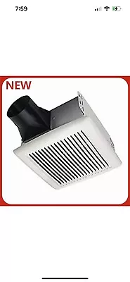 Broan AE80B Flex Series 80CFM Ceiling Mounted Ventilation Fan 4in Duct White New • $62.99