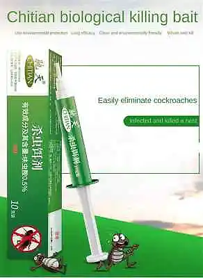 Cockroach Killer Gel Syringe 100% Effective Against Cockroaches 10g *UK SELLER* • £7.49