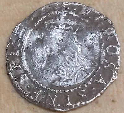 Metal Detecting Find Elizabeth 1st  Penny Mm2 Scarce • £9.99