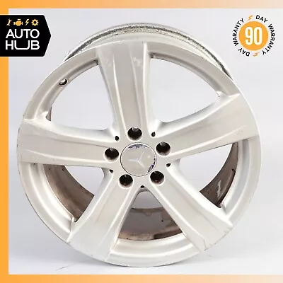 Mercedes W221 S550 CL550 8.5 X 18 18  Factory Wheel Rim Silver 2214015102 OEM • $182.60