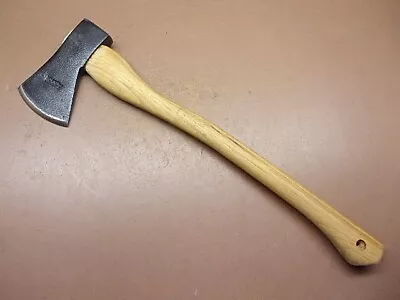 New Old Stock MARBLES 20  Camp Axe 3 1/2  Edge Hickory Wood Handle Sharp & Ready • $49.99