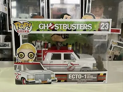 FUNKO POP! RIDES GHOSTBUSTERS # 23 2016 Ecto-1 W/ JILLIAN HOLTZMANN  • £40