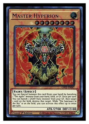 YuGiOh GFP2-EN047 Master Hyperion The 2nd Haunting Ultra Rare • $0.99