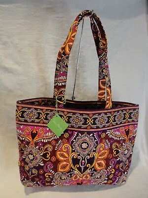 Vera Bradley  Safari Sunset  East West Tote/Purse Shoulder Bag Retired NEW • $44.99