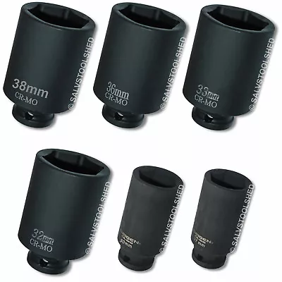 Deep Impact Socket 1/2  15 16 17 18 19 21 22 24 27 30 32 33 36 38 41 Mm Sockets • $24.50