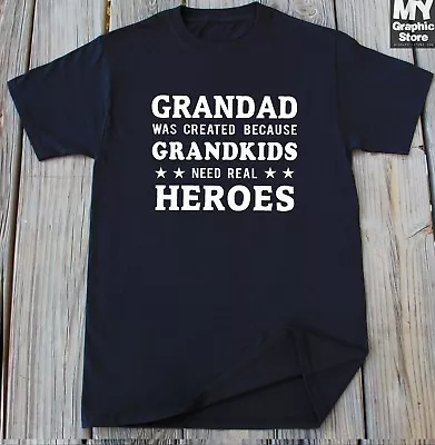 Grandad T-shirt Grandpa Gifts Christmas Fathers Day Birthday Thanksgiving Gift • $19.99