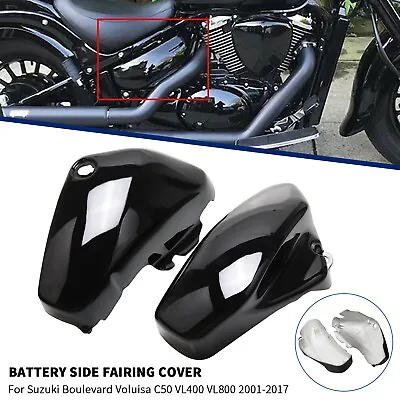 US Motor Battery Side Fairing Covers Kit For Suzuki Boulevard Voluisa C50 VL400 • $63.63