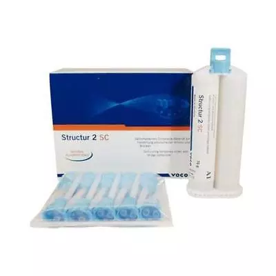 Voco Structur 2 SC Dental Self Cure Temporary Crown & Bridge Material • $151.99