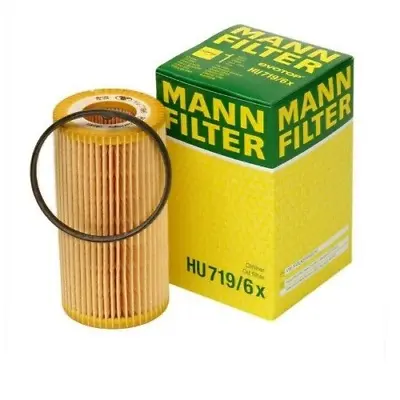MANN Oil Filter HU719/6X VW Jetta Beetle Golf 2.5 2005-14 Jetta Golf 2.0T 05-10 • $10.85