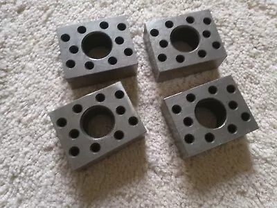 FOUR !!! Machinist Blocks 2-1/2  X 2  X 1  Manufacturer Unknown • $39.99