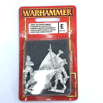 Empire Greatsword Command Freepeople Sigmar Blister - Warhammer Fantasy C3742 • £44.99