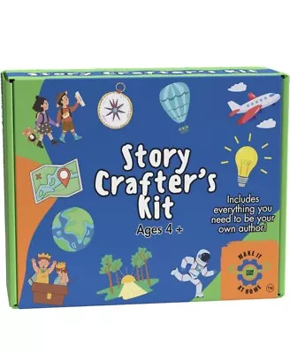 Story Crafters - Make Your Own Book Making Kit - Create & Write Your Own Story • $39.99