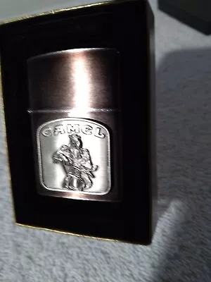 Joe Camel At Bike Week Medallion Midnight Chrome Zippo Lighter Brand New In Box • $149.99