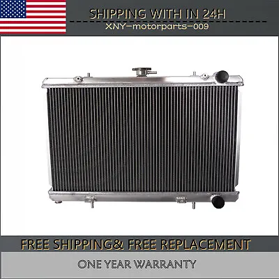 Aluminum Racing Radiator For 1989-1994 Nissan 240SX S13 KA24E KA24DE 2.4L MT • $916.99